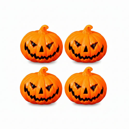 Tnarru 3-Piece Pumpkin Lantern Halloween Decoration LED Light Small