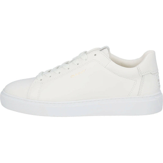 Men's GANT MC Julien Classic White Leather Trainers - Stylish Everyday Comfort