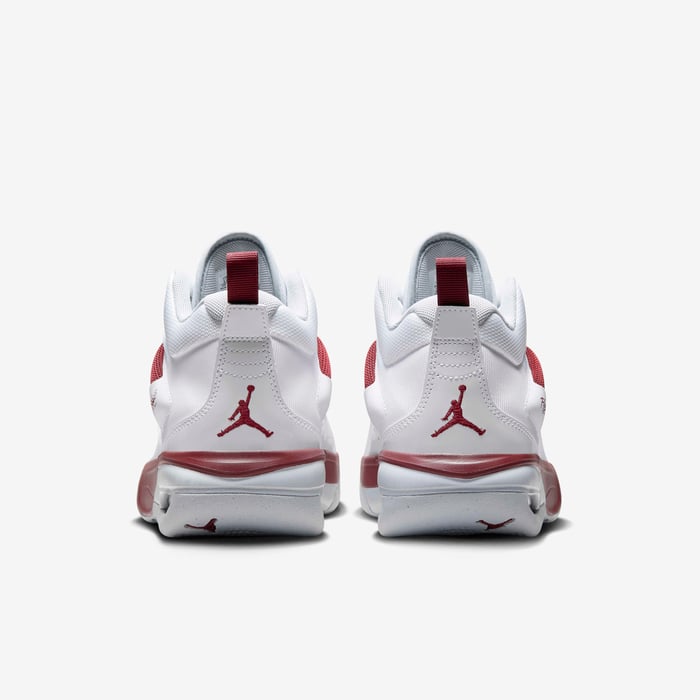 Jordan Stay Loyal 3 Men's Basketball Shoes - White/Wolf Grey/Team Red