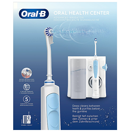 Oral-B Oral Health Center: Advanced Water Flosser & Electric Toothbrush System