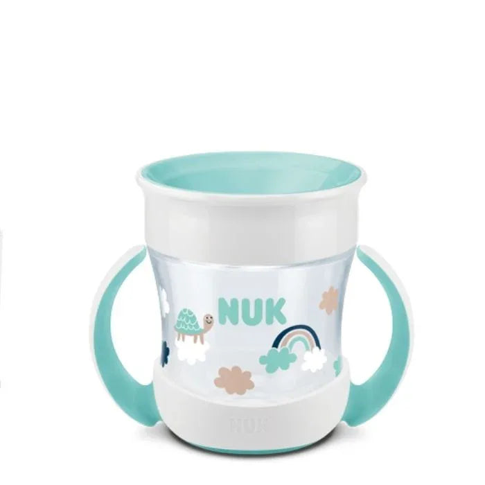 NUK Mini Magic Cup 160ml: Spill-Proof Trainer with Drinking Rim and Lid - Gomix Brands Outlet