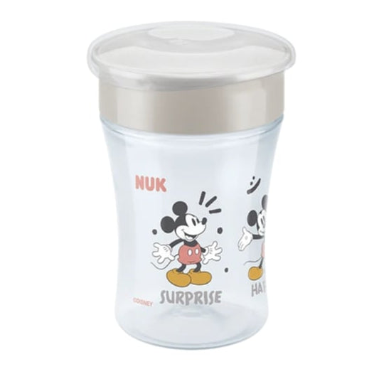 NUK Disney Mickey Mouse Magic Cup 230ml Grey Kids Drinkware