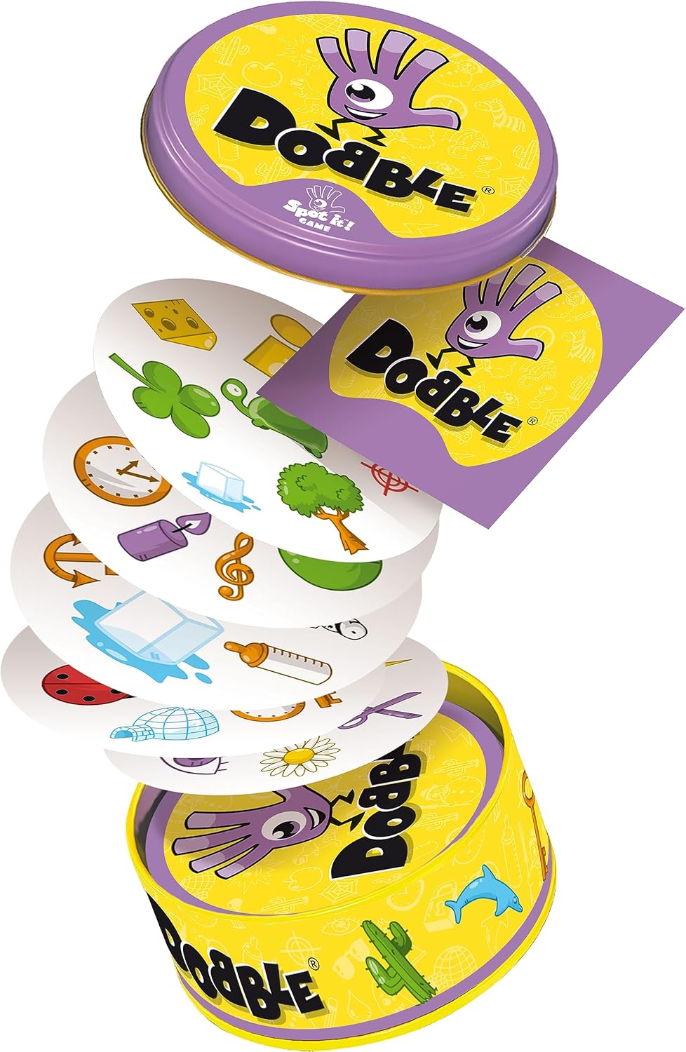 Zygomatic Dobble Classic Eco Sleeves – Fast Family Card Game