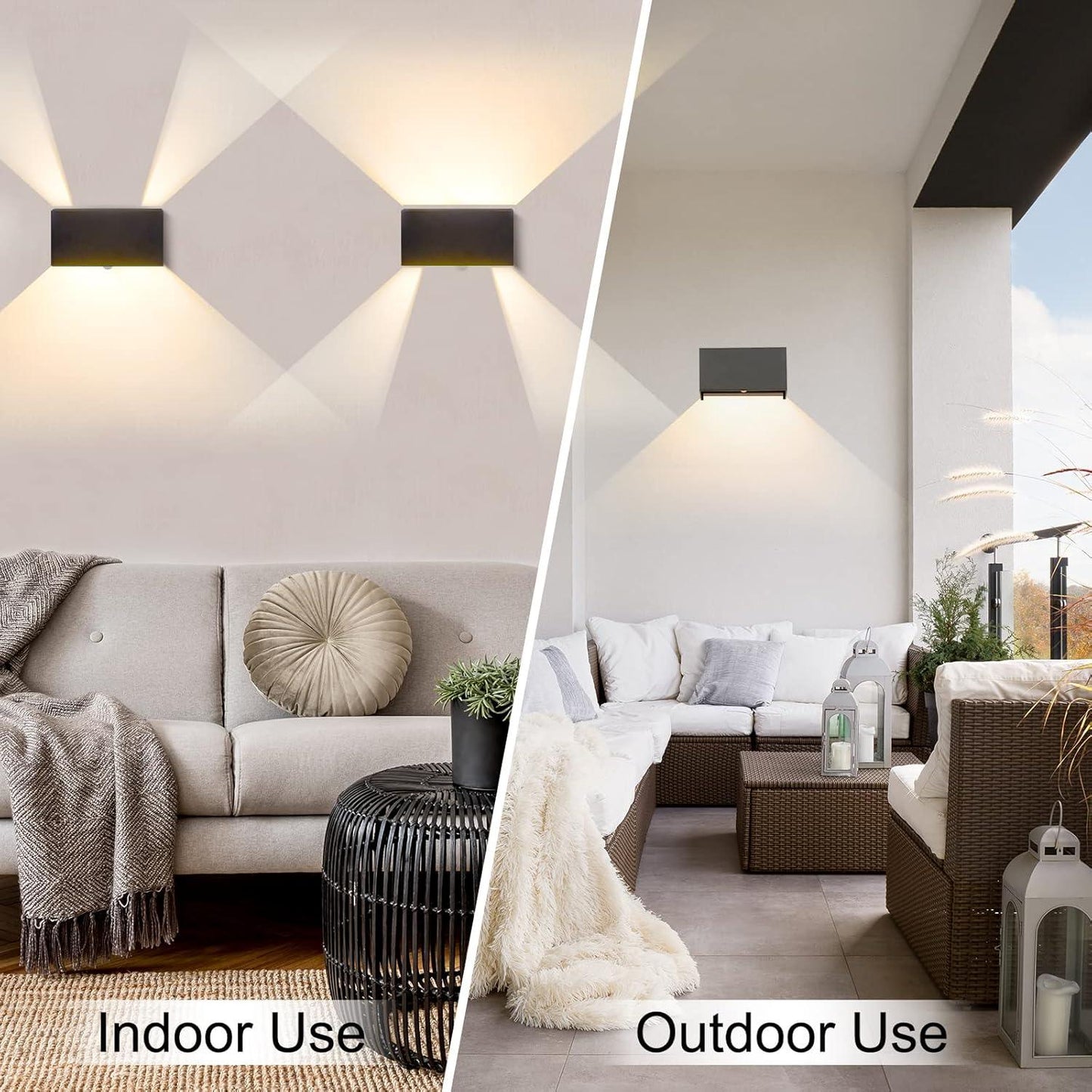 Vatato LED Outdoor Wall Light with Motion Sensor Anthracite - Gomix Brands Outlet