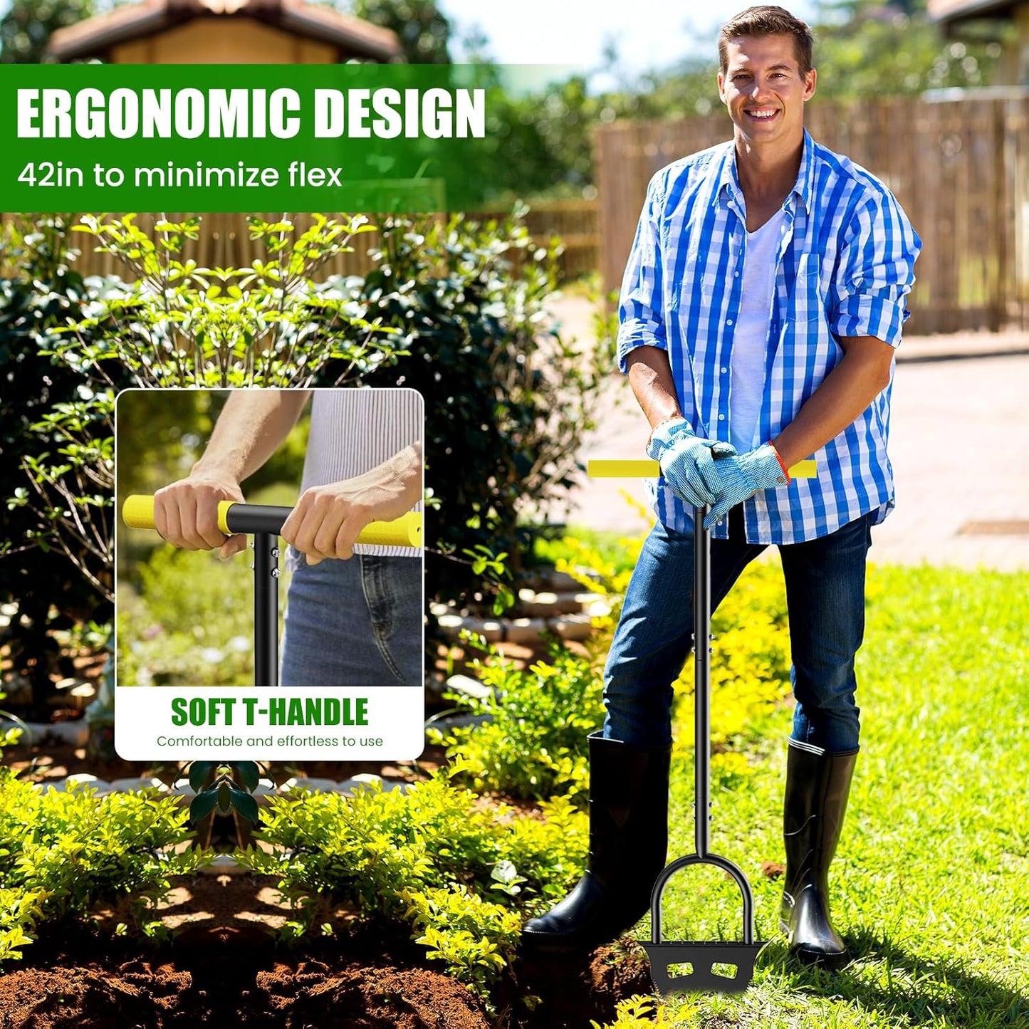 Luvenia Garden Edger Chopper
