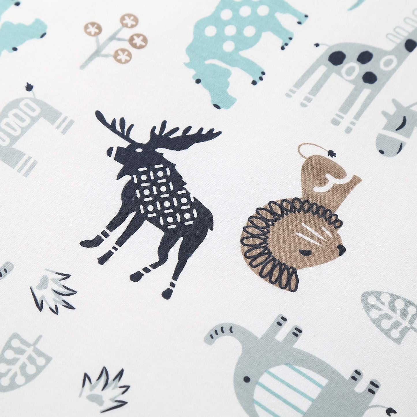 Mosebears 2.5 Tog Cotton Baby Winter Sleeping Bag Soft Adjustable