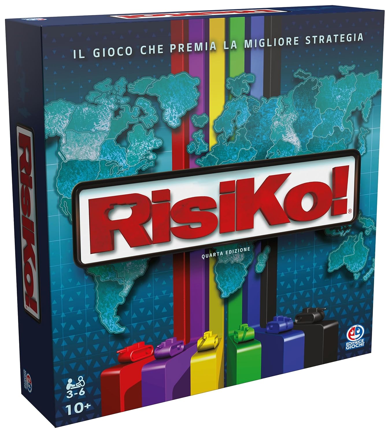 Risk Classic Edition 2023 Board Game – Strategic Conquest for 3‑6 Players
