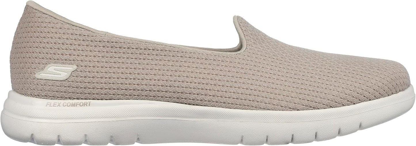 Skechers Women's On-The-Go Flex Slip-On Walking Shoes, Lightweight Comfort Taupe