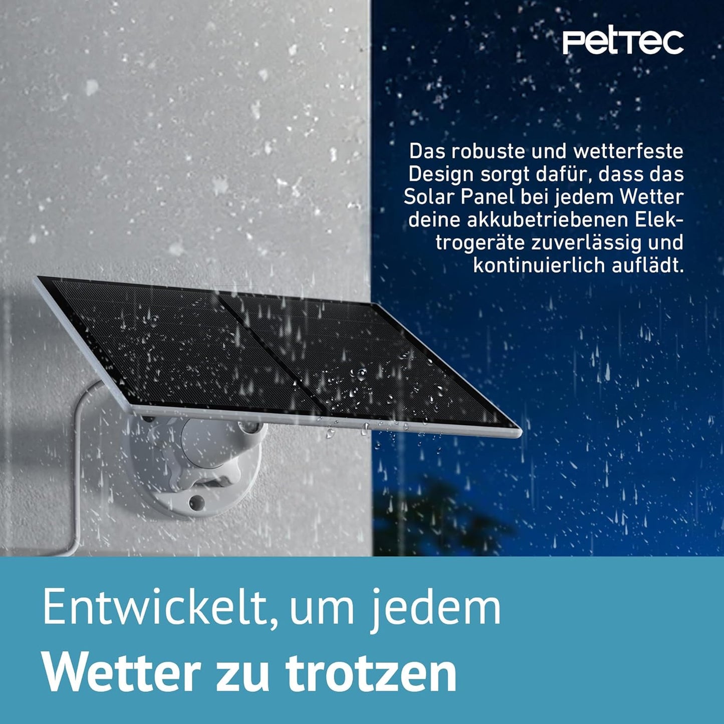 Solar Pet Cam Charging Panel