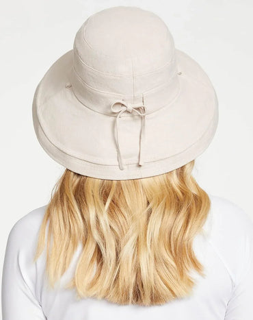 Solbari Women's Reversible Wide Brim Sun Hat with Adjustable Fit - Gomix Brands Outlet