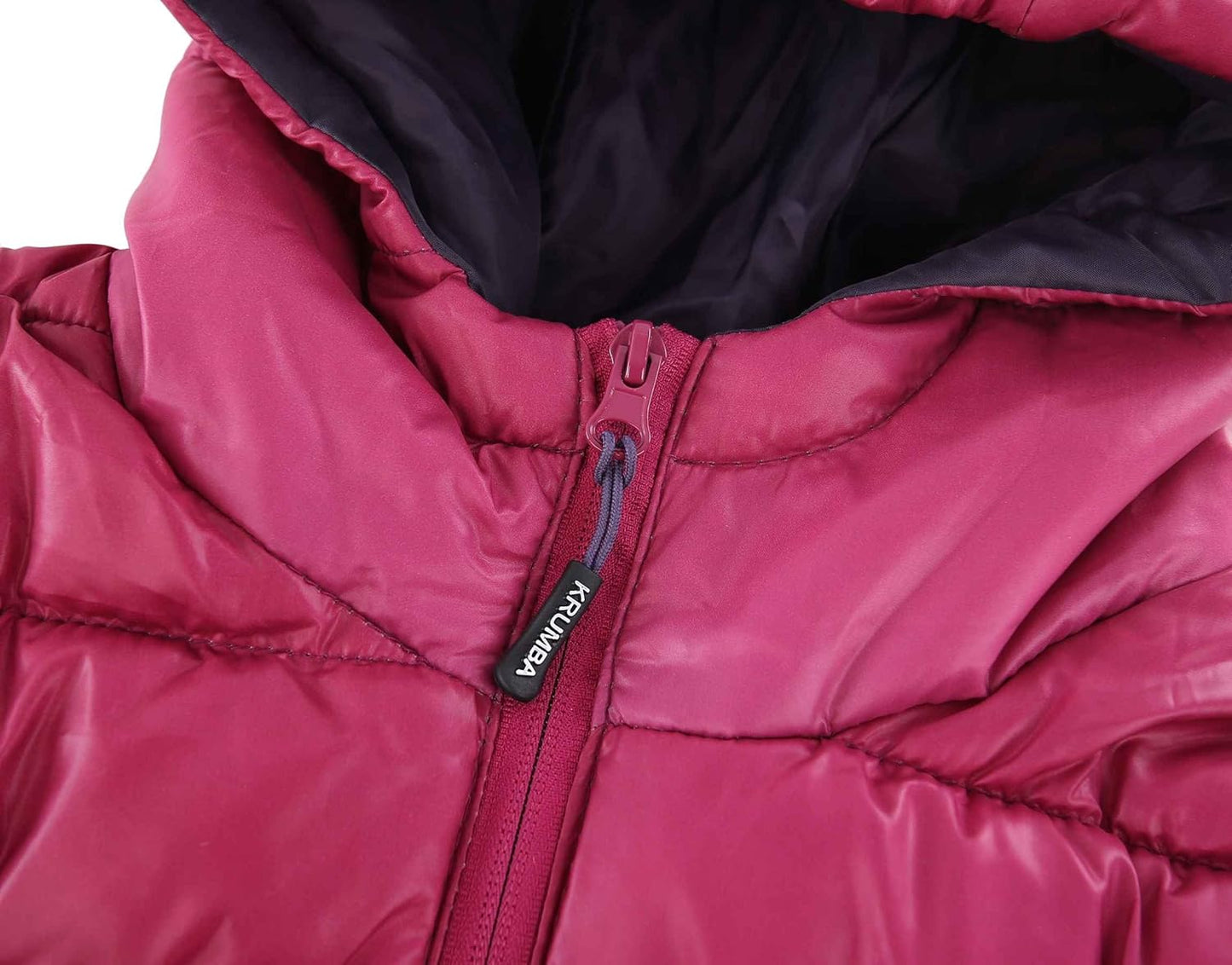 Krumba Girls Packable Lightweight Puffer Jacket for Outdoor Play