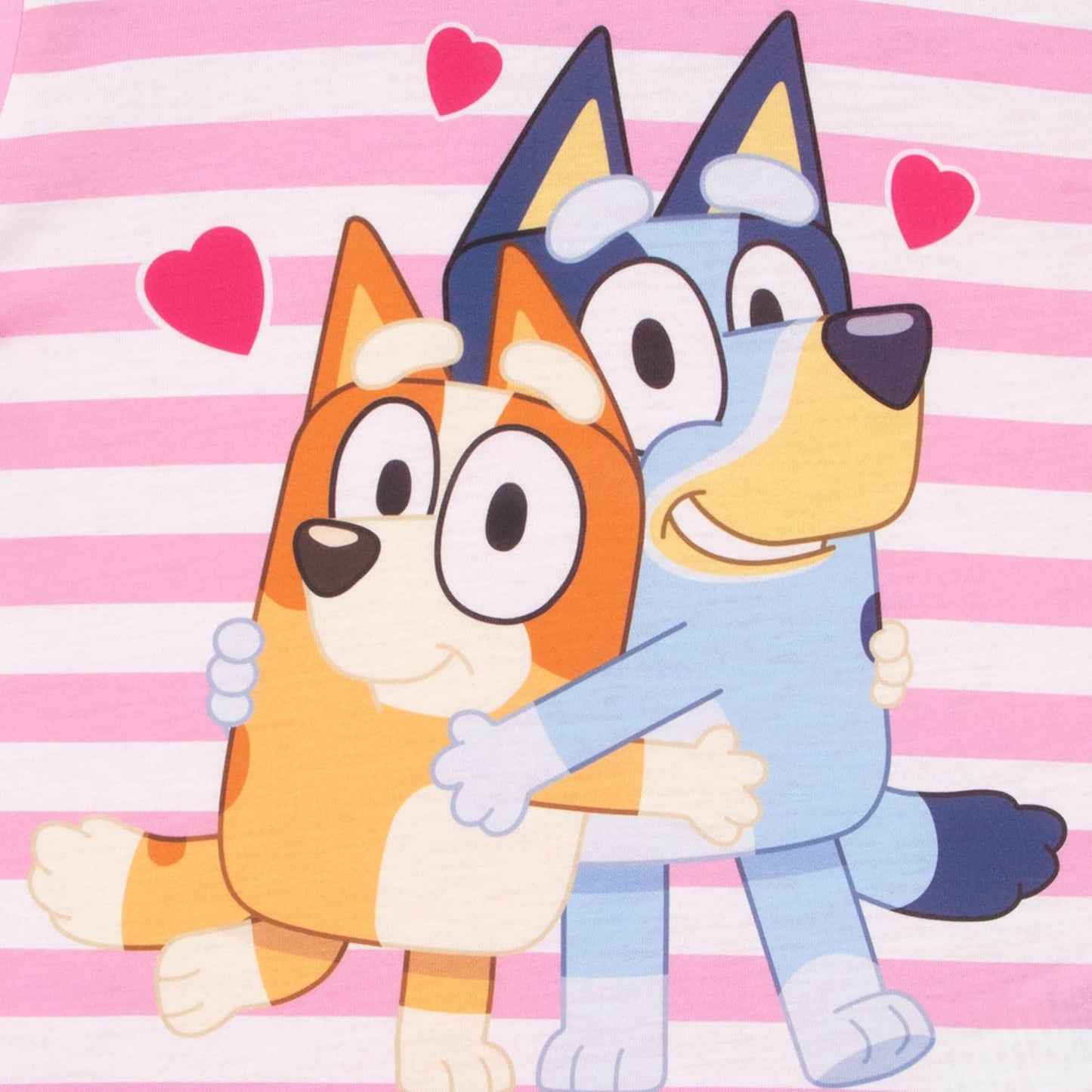 Bluey Girls 2-Pack Pink Pyjama Sets – Soft Polyester Sleepwear