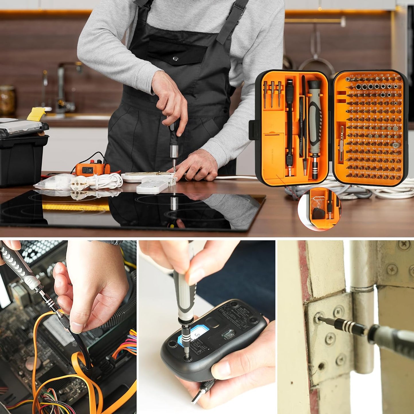 130 in 1 Precision Magnetic Screwdriver
