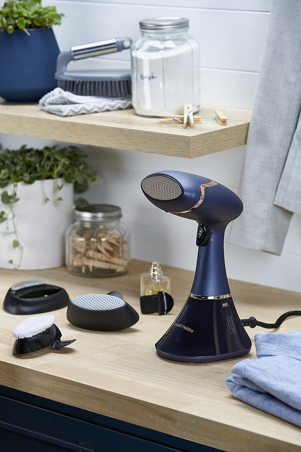 Russell Hobbs Multi‑Steam Genie Pro Aroma 1800W Vertical Steamer