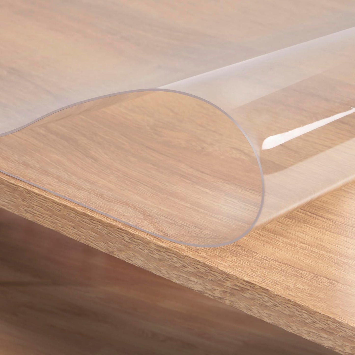 WOLTU Transparent 1mm PVC Table Film Waterproof 80x120