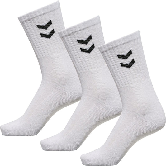 hummel Unisex Sports Socks Pack of 6 – Moisture‑Wicking Reinforced Toe