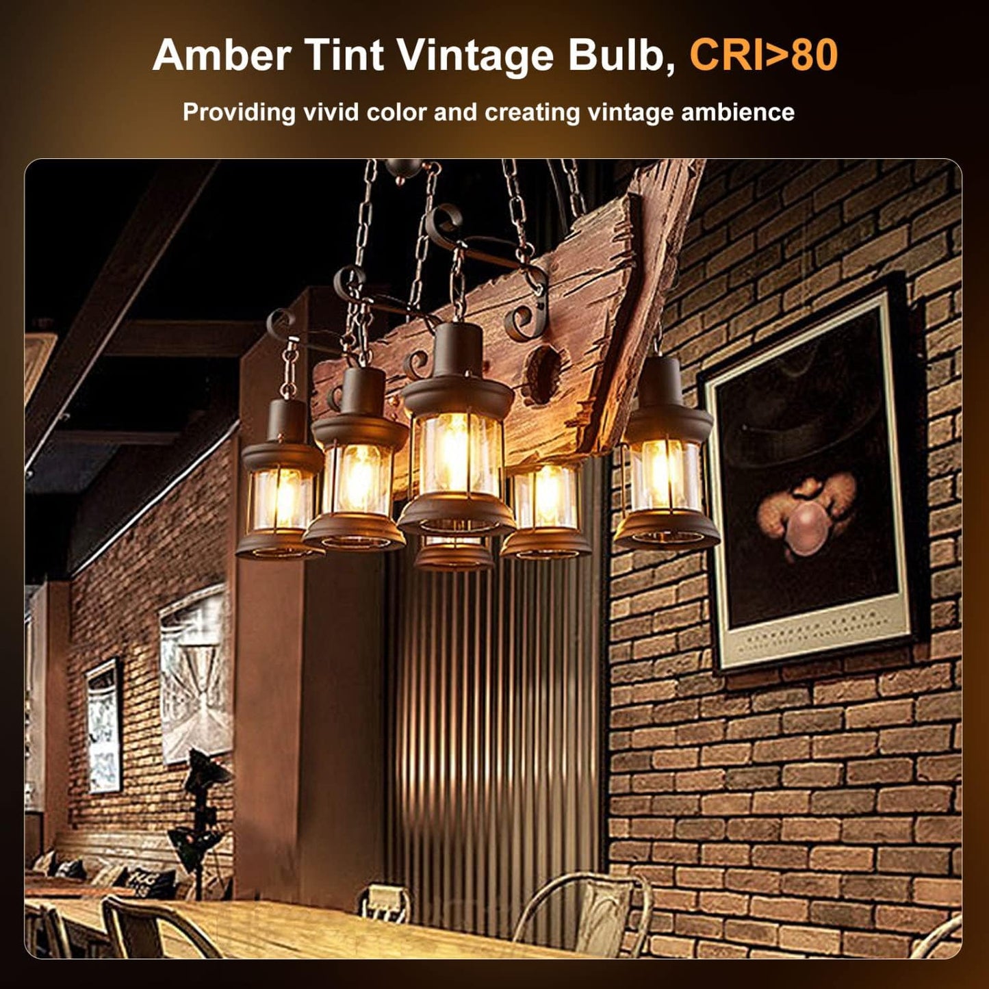 Aigostar Vintage LED Filament Bulb