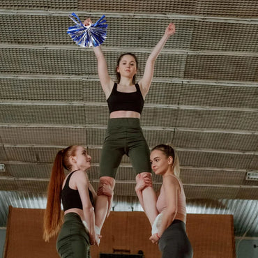 COOLHIYA 2-Piece Cheerleading Flower Ball Pom Pom Set - Gomix Brands Outlet