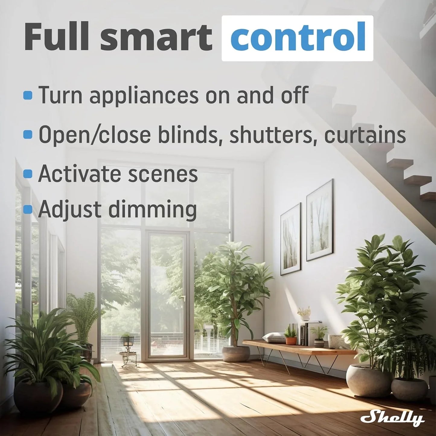 Shelly BLU RC Button 4 Bluetooth Smart Remote Switch - Gomix Brands Outlet