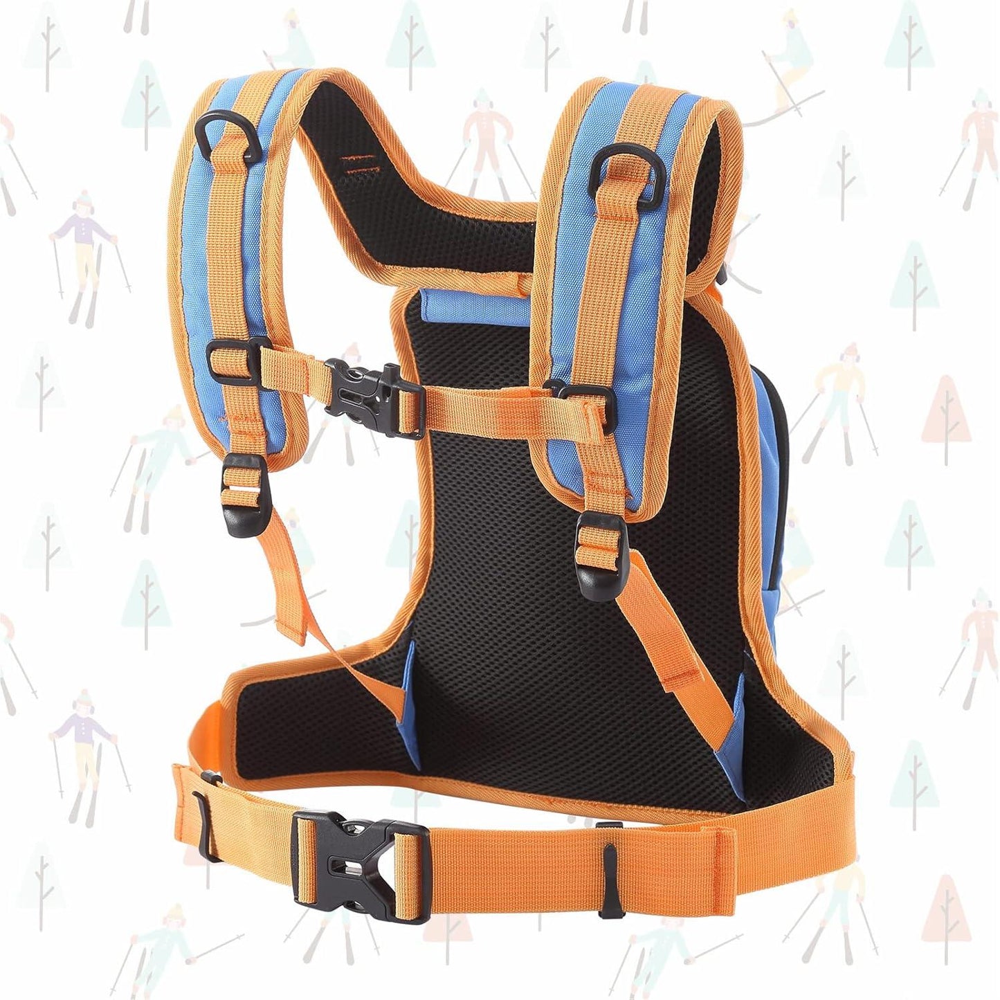 STLOVe Adjustable Kids Ski Harness BackBluepack with Backpack - Gomix Brands Outlet