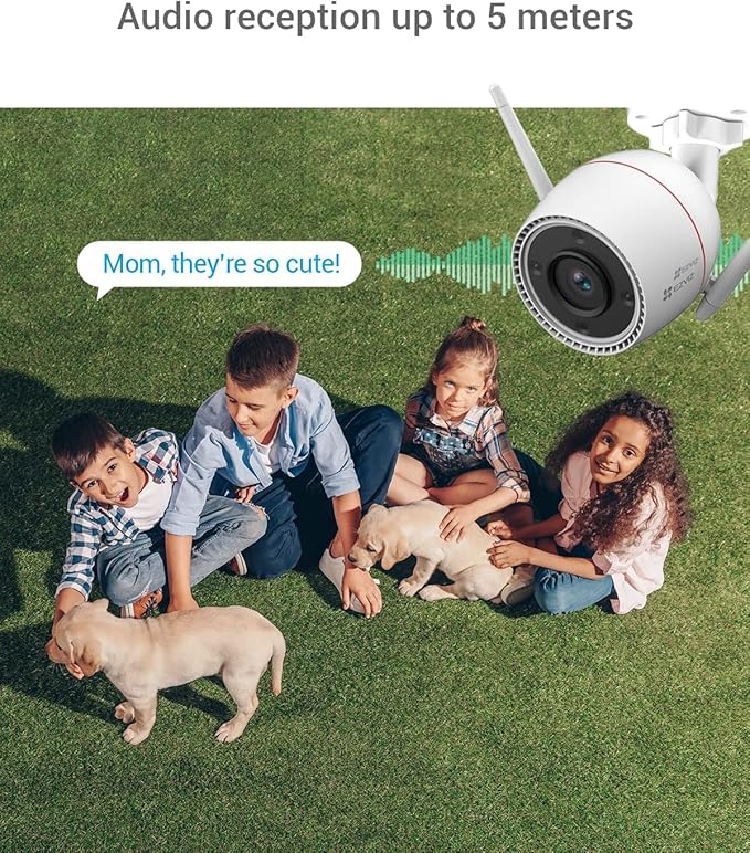 EZVIZ C3TN 3MP Outdoor Wi‑Fi Camera with Night Vision