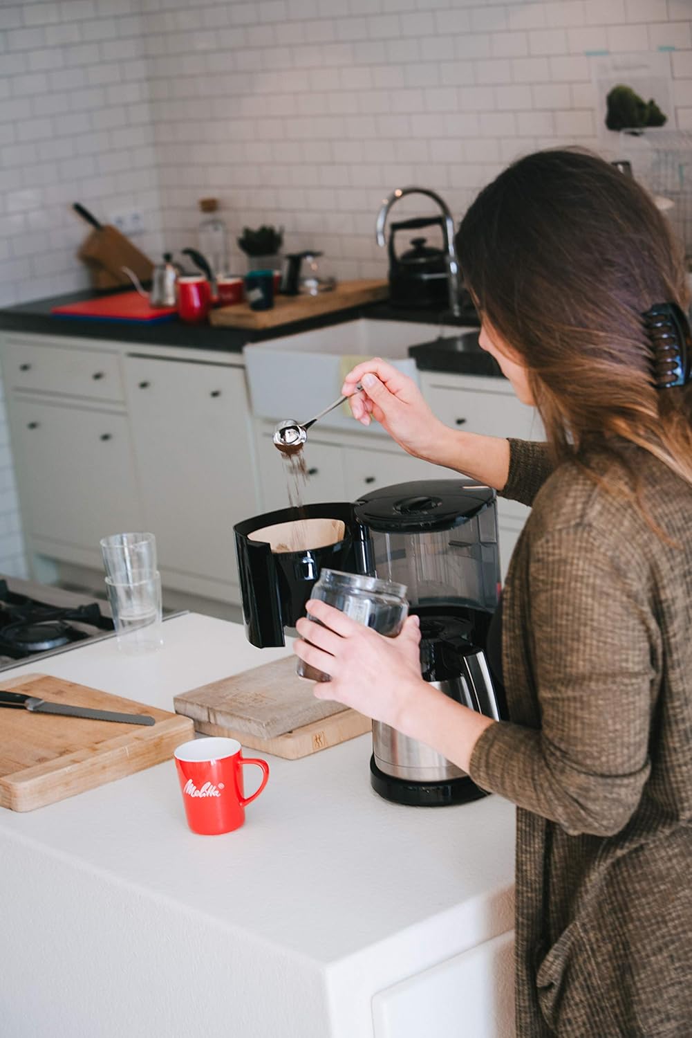 Melitta 100/40 Natural Brown Cone Coffee Filters, 40 Count