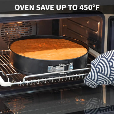 UWILLION Nonstick Carbon Steel Round Springform Cake Pan - Gomix Brands Outlet