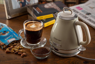 Ariete Vintage 1L Electric Kettle Auto‑Shut‑Off