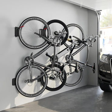 Mimoke Rotating Vertical Bike Wall Mount – Space‑Saving Red Stand