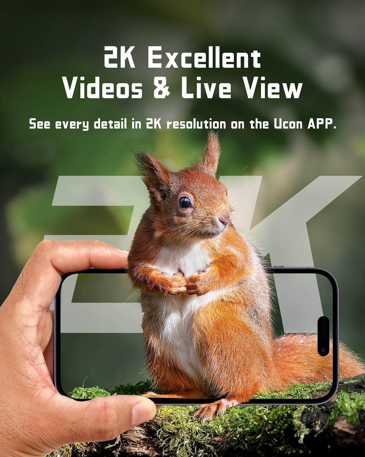 CEYOMUR 4G LTE Cellular Trail Camera: 2K HD Live Feed, Night Vision, Solar Powered