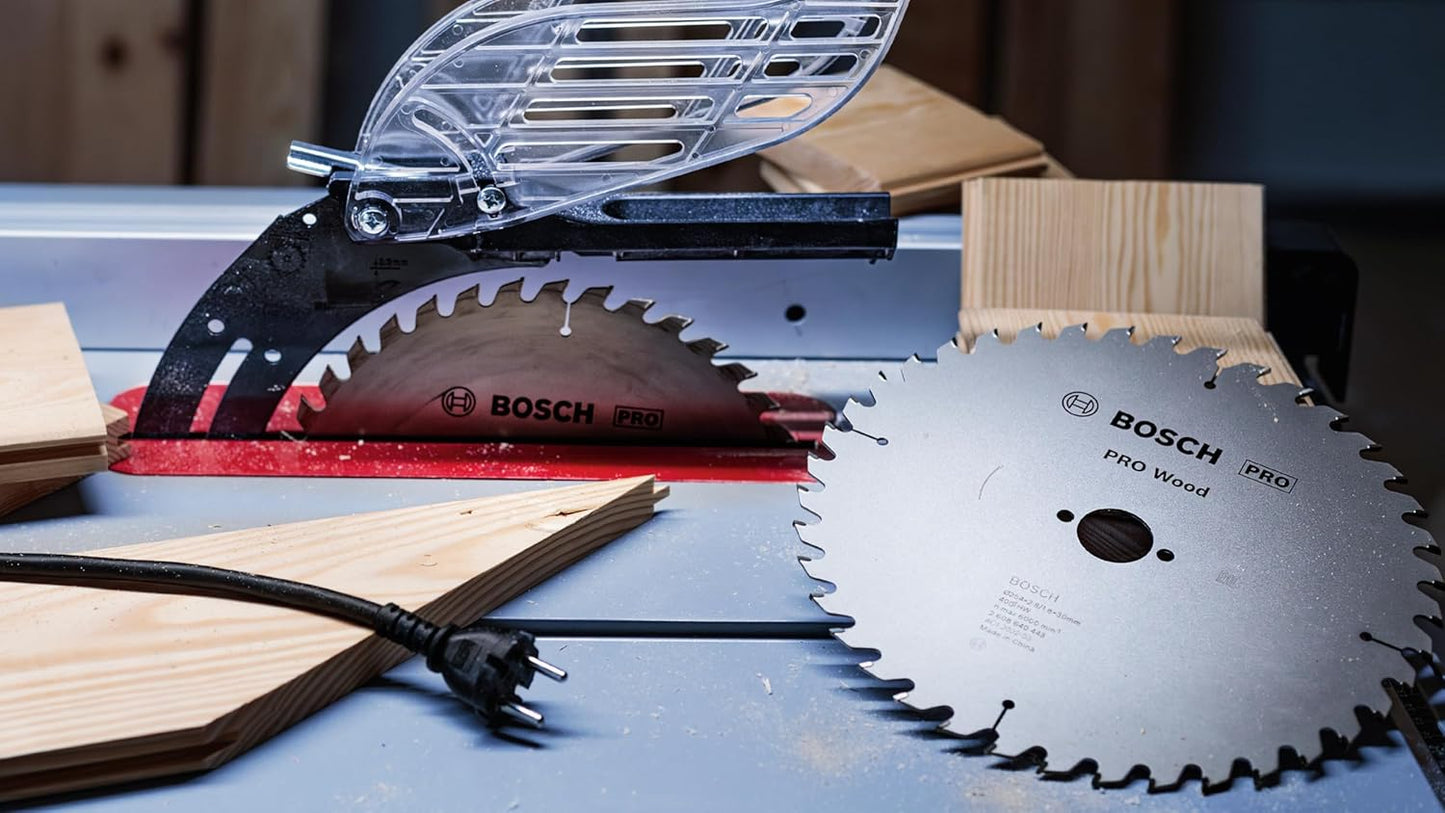 Bosch PRO Wood Circular Saw Blade: Precision Cutting for Softwood & Hardwood