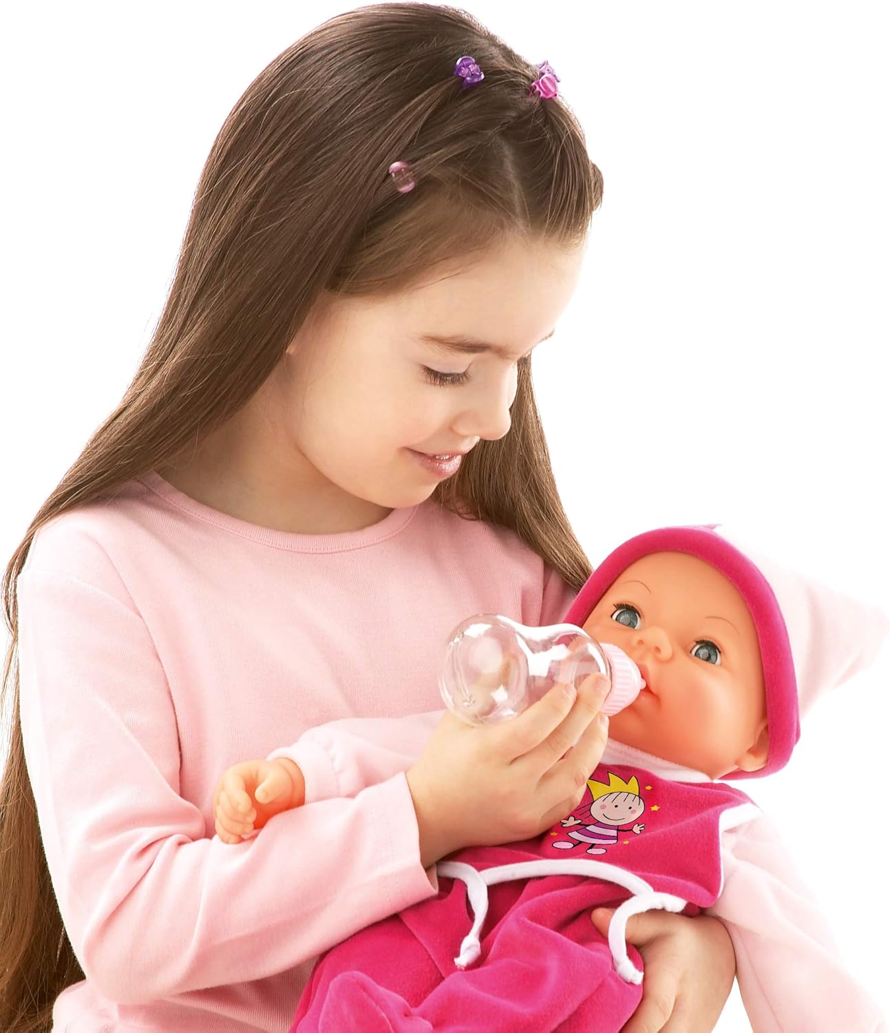 Bayer Design Hello Baby Functional Doll 46cm Soft Body