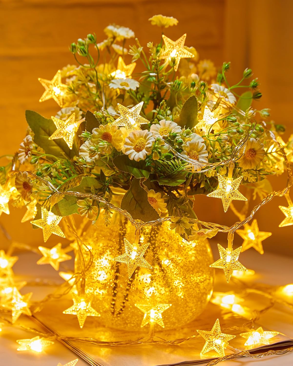Minetom 50 LED Star String Lights B_P_S_50_X 5.2m