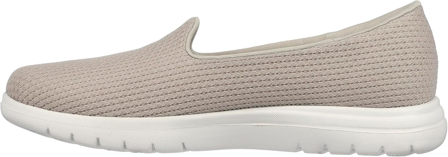 Skechers Women's On-The-Go Flex Slip-On Walking Shoes, Lightweight Comfort Taupe