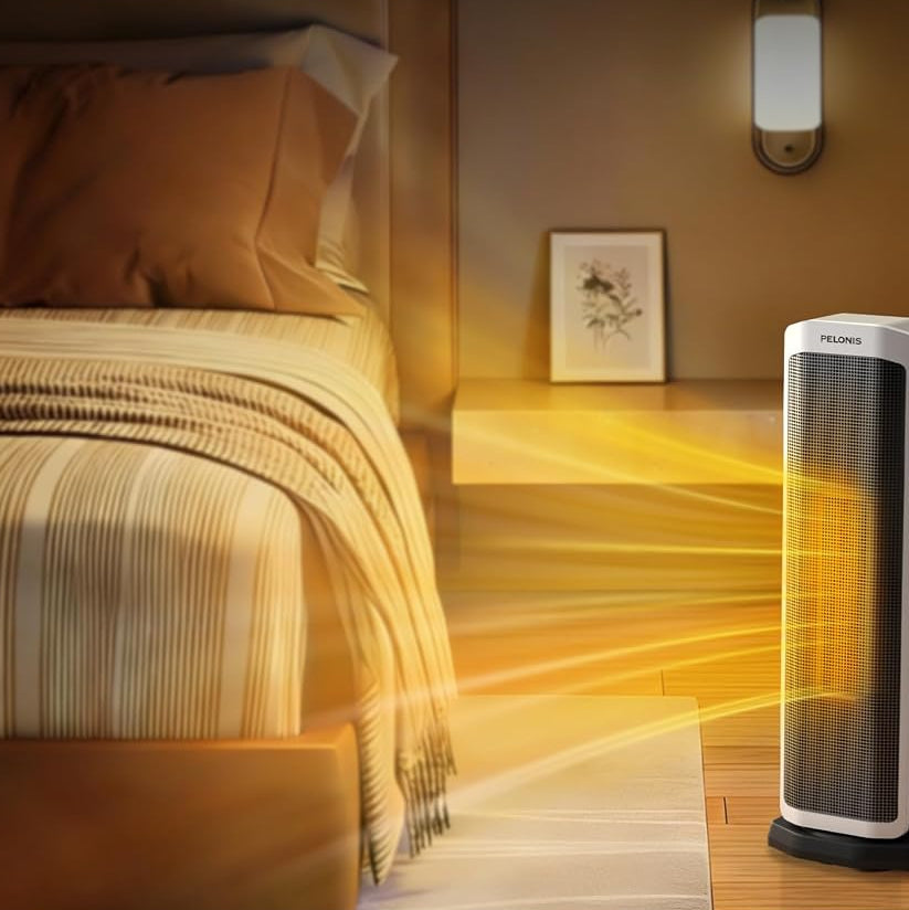 PELONIS Tower Heater 2000W with Remote Control White PHT20A4ABWDE