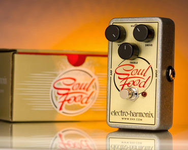 Electro-Harmonix Soul Food Transparent Overdrive Pedal Classic Tube Tone