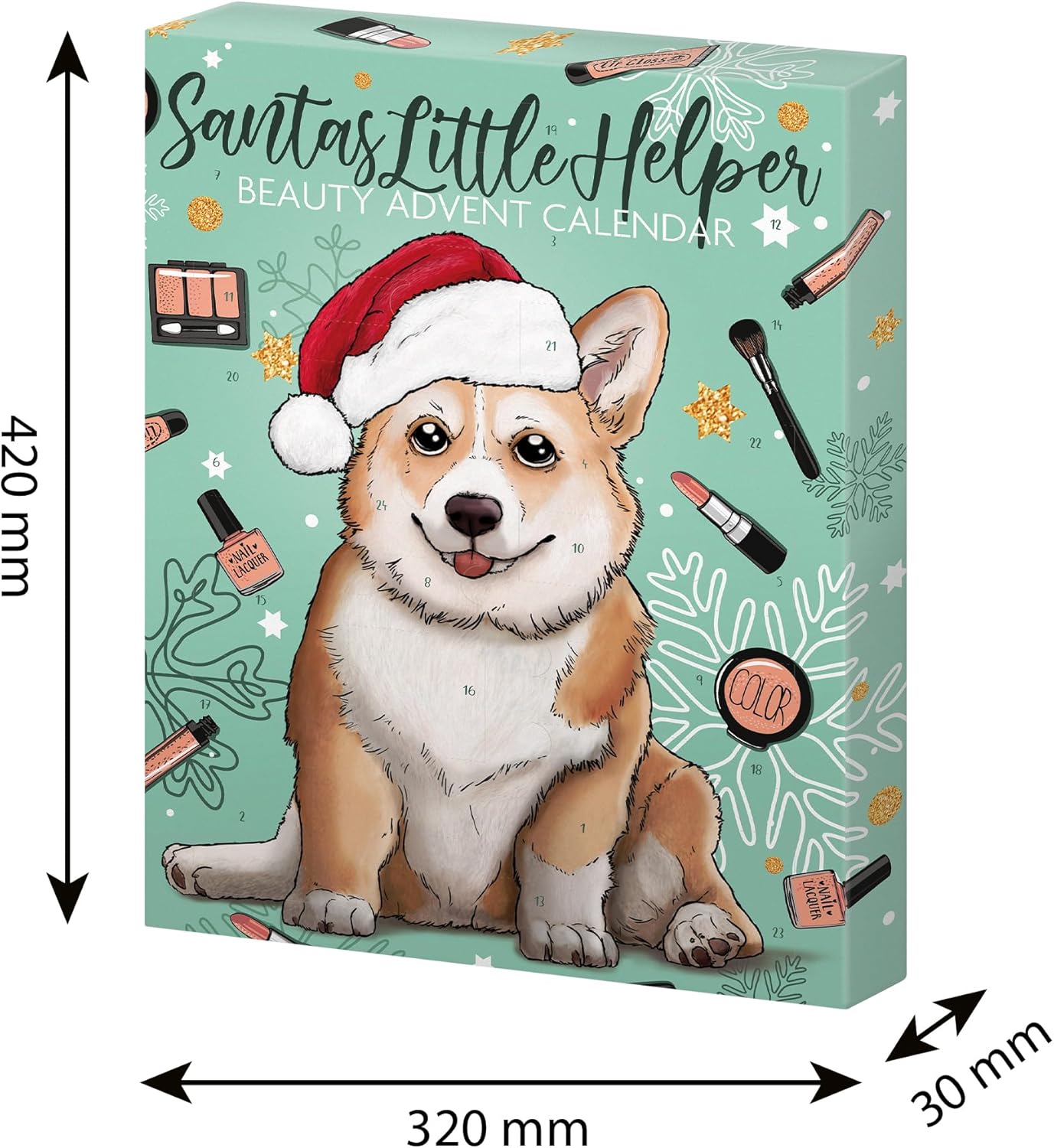 Festive Dog-Themed Beauty Advent Calendar 2023 – 24 Beauty Surprises