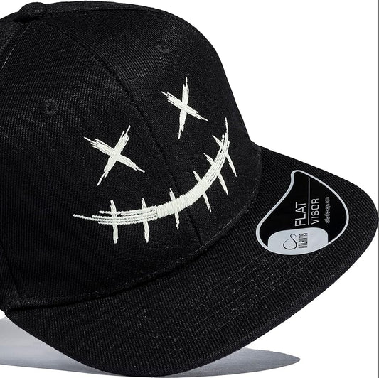 Baddery Kids Cap Scary Smile Glow-in-the-Dark Nightlight Design