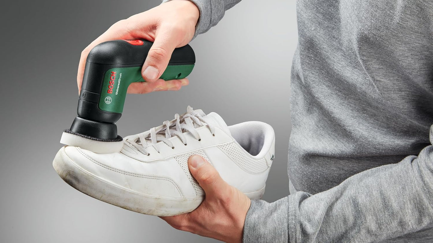 Bosch UniversalBrush Cordless Electric Cleaning Brush with 4 Attachments