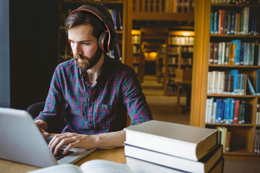 PowerLocus P2 Over-Ear Bluetooth Headphones