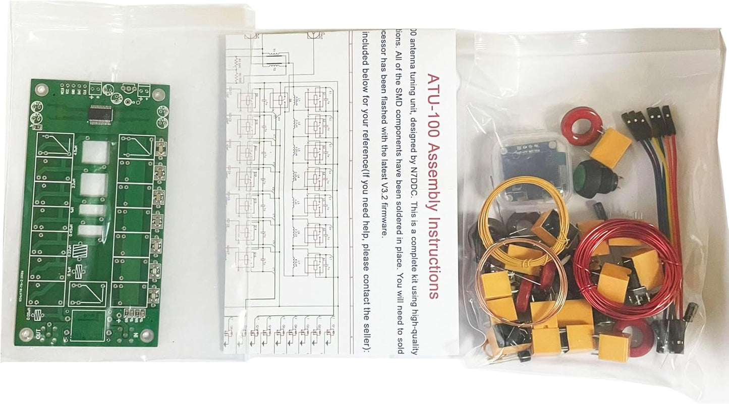 Automated Antenna Tuner Kit for Ham Radio