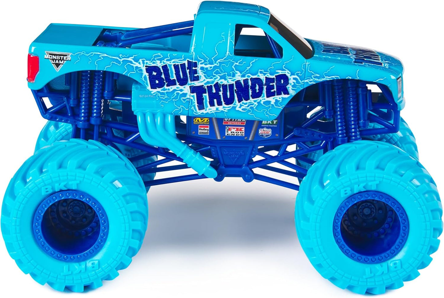 Blue Thunder Monster Jam 1:24 Scale Die-Cast Truck – Detailed Collectible