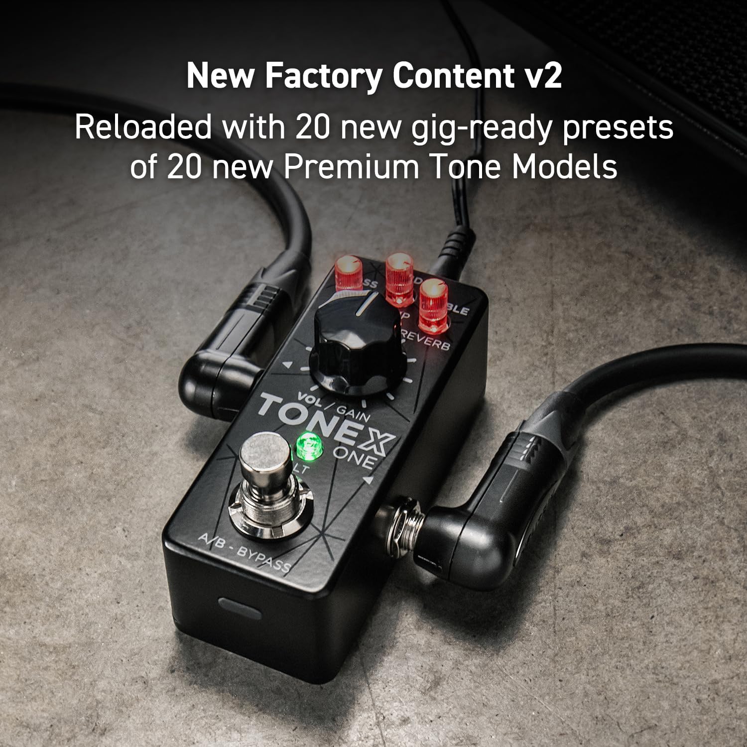 IK Multimedia TONEX ONE Compact Modeling Pedal for Guitar