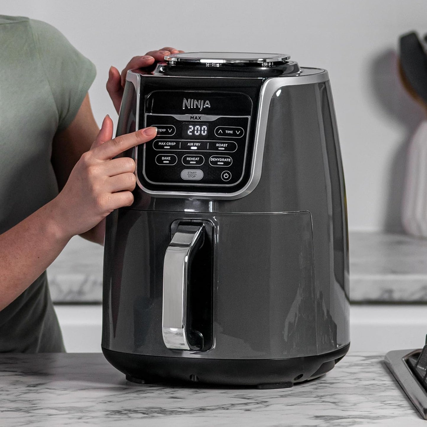 Ninja AF160EU 5.2L Family-Sized Air Fryer with 6 Functions
