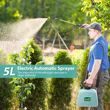 SideKing 5L Battery Electric Sprayer with Telescopic Wand