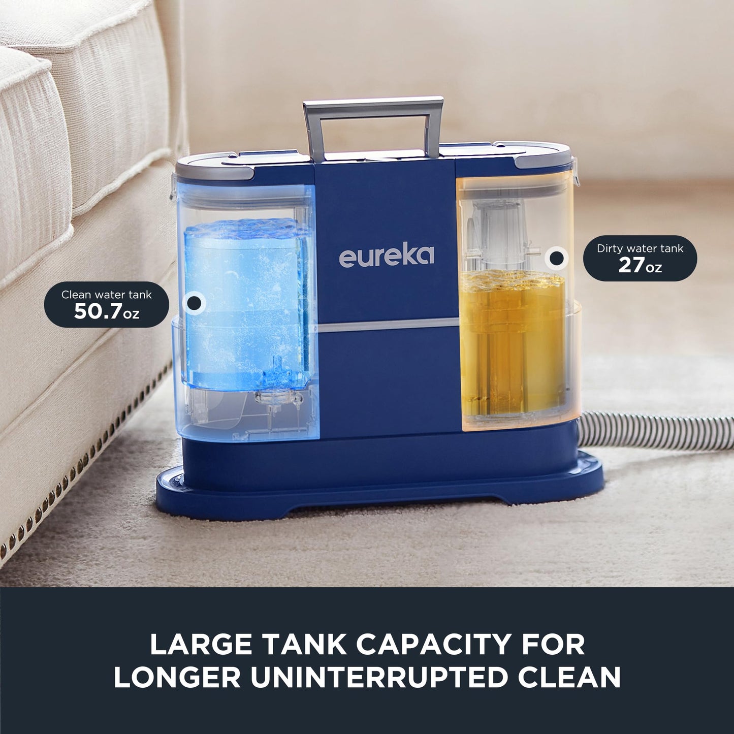 Eureka NEY100 Portable Carpet Upholstery Spot Cleaner for Pets & Stains