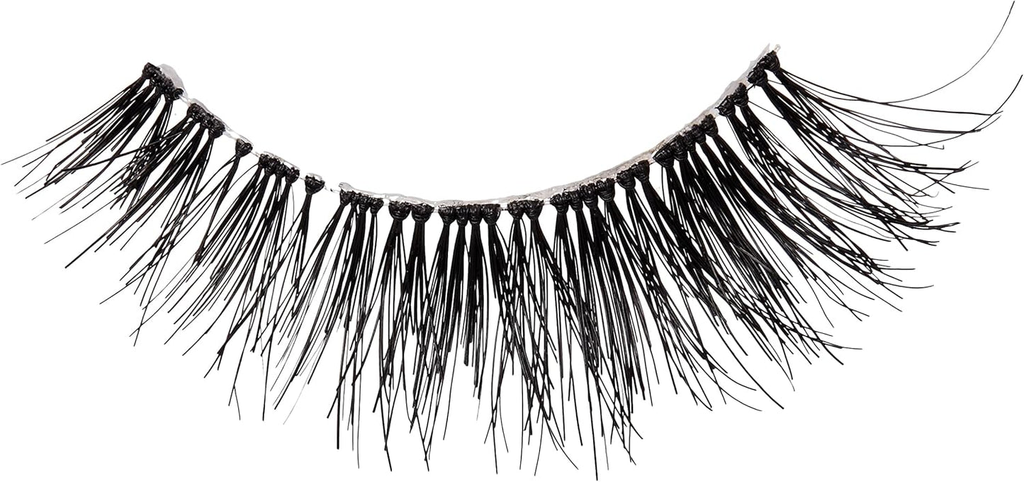 KISS Blowout Lash Collection 4 Pairs Reusable Faux-Mink Eyelash Set with Glue