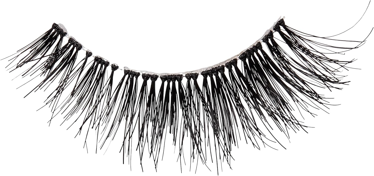 KISS Blowout Lash Collection 4 Pairs Reusable Faux-Mink Eyelash Set with Glue