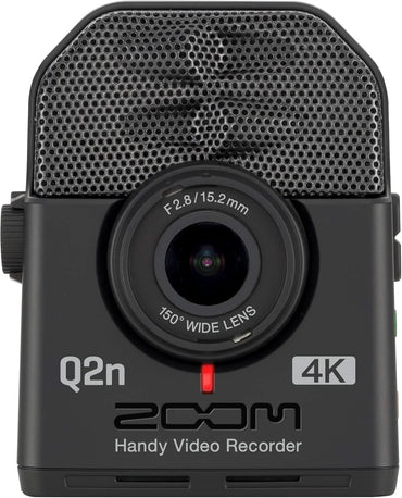 Zoom Q2n‑4K Handy Video Recorder – 4K Ultra HD, Stereo Mic, Wide‑Angle Lens - Gomix Brands Outlet