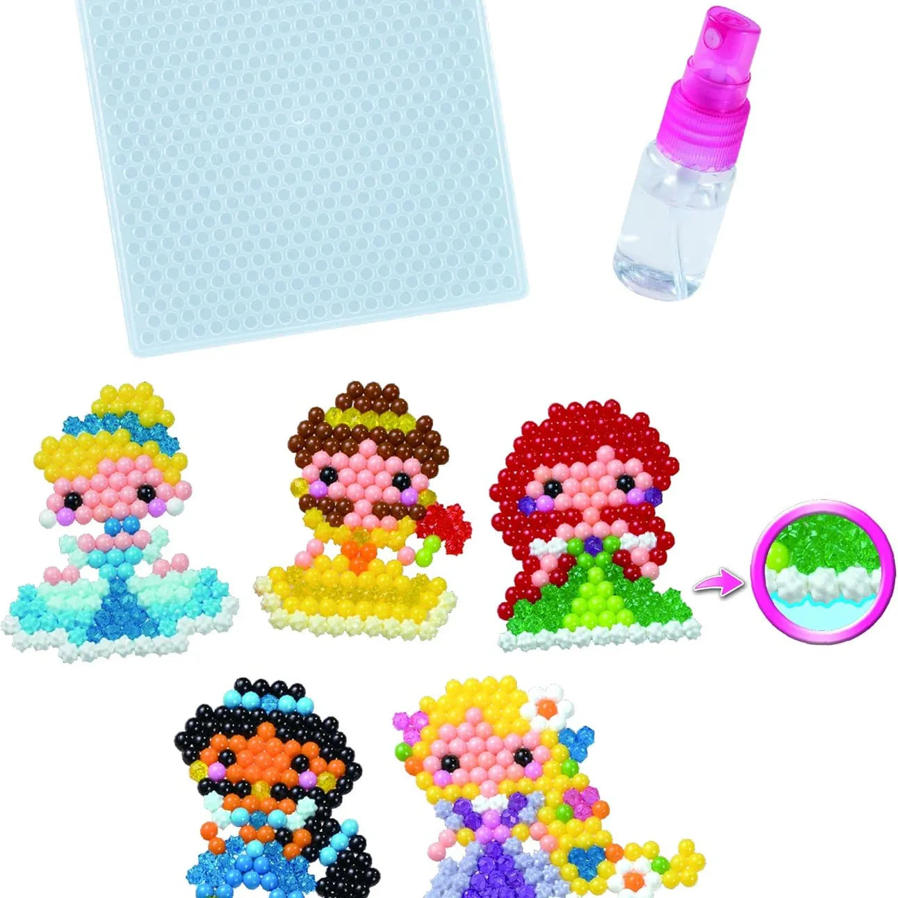 Aquabeads Disney Princess Dazzle Craft Kit with 800+ Beads - Gomix Brands Outlet
